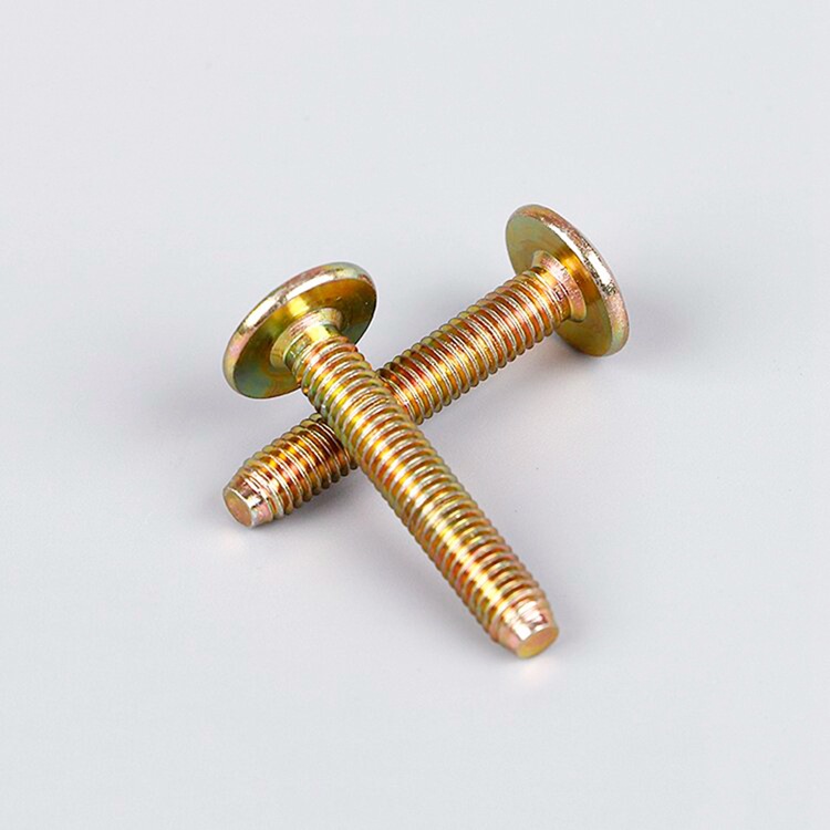 内六角家具螺丝缩尾 书柜沙发平头螺钉 五金连接紧固器件定制-阿里巴