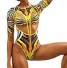 Cross border 2020 Europe and America bikini Swimsuit One piece On behalf of Digital printing sexy Totems Conjoined Swimwear Cross border 2020 Europe and America bikini Swimsuit One piece On behalf of Digital printing sexy Totems Conjoined Swimwear