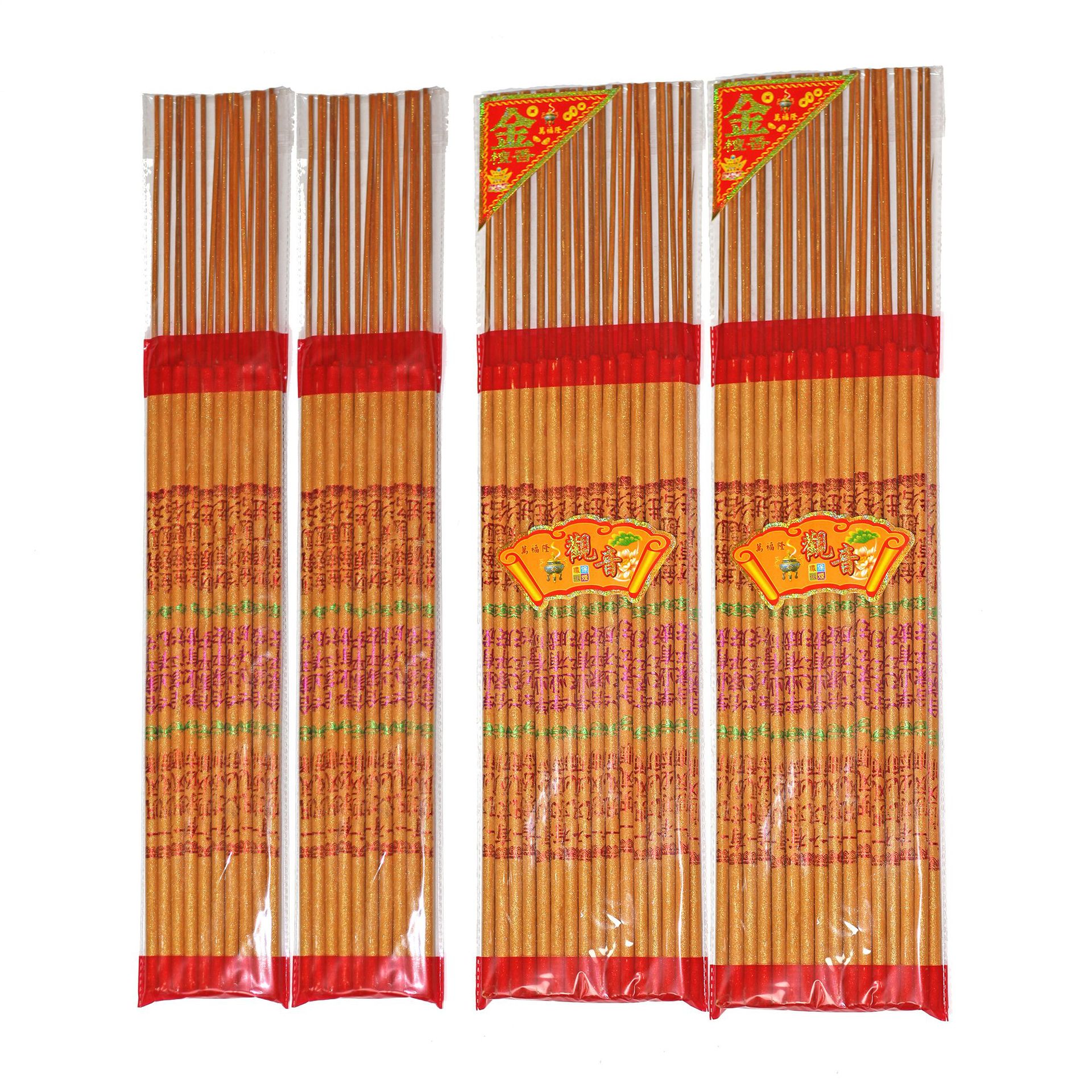 18支供香供佛香直销 佛教用品财神香平安香竹签佛香大香拜神用品