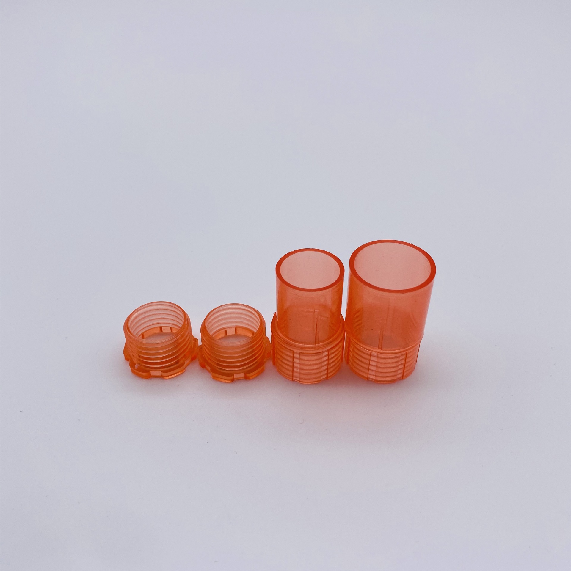 pvc杯疏 锁扣 锁母 螺接 电线穿线管配件 接头 接线盒配件 透明