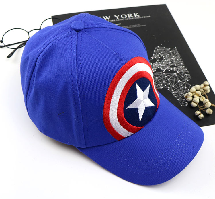 欧美外贸美国队长棒球帽儿童 卡通嘻哈男童帽子批发a151