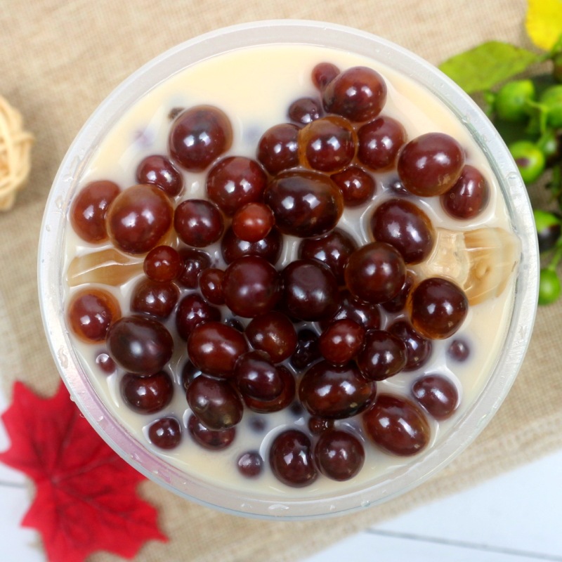 青稞爆粿罐头爆爆珠g魔豆即食奶茶店甜品原料青稞爆爆蛋