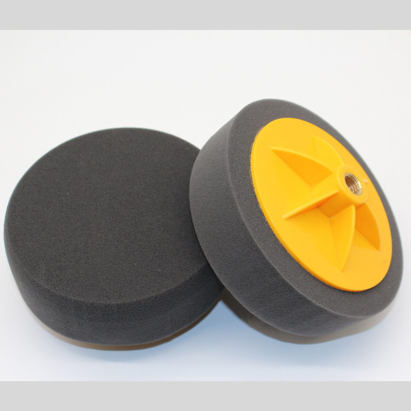 高档汽车抛光海绵球 美容抛光棉 超耐磨细抛光轮海绵 6寸抛光盘-阿里