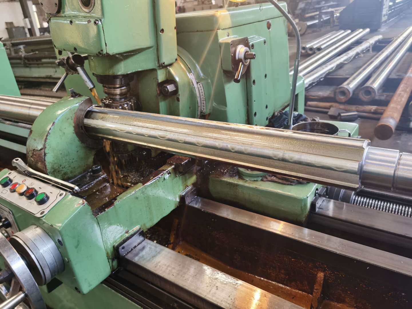 低径定心矩形花键轴外径定心渐开线花键轴6齿花键轴多齿花键轴