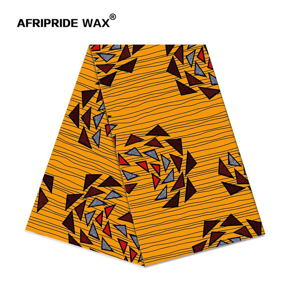 Foreign Trade African Cotton Real Wax Duplex Printing African Traditional Clothing Pure Cotton Fabric Afripride Wax