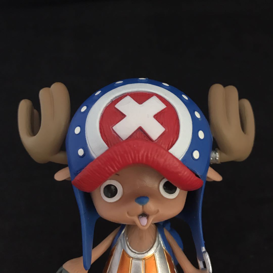 贼好玩海贼 pop乔巴 电镀粉彩色 西瓜 会场限定 盒蛋手办模型