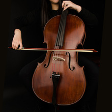 大提琴 Christina EUC4000B 欧洲原装进口大提琴 虎纹手工大提琴