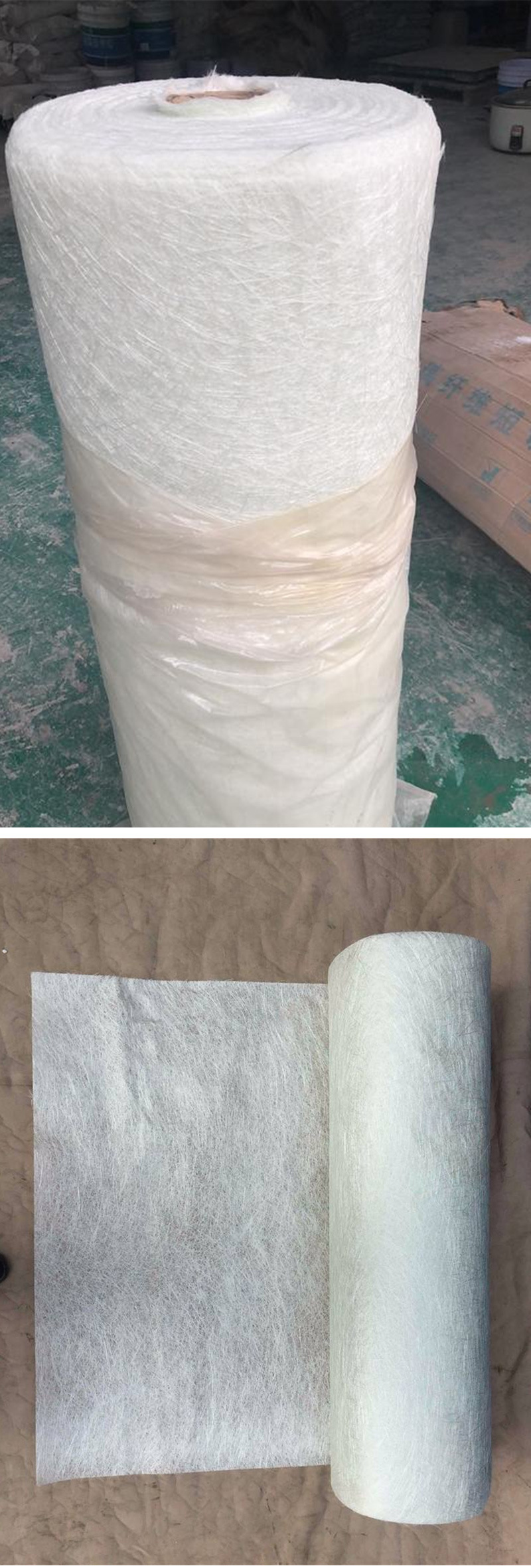 无碱玻璃纤维短切毡300克450克玻璃纤维丝玻璃纤维短切丝