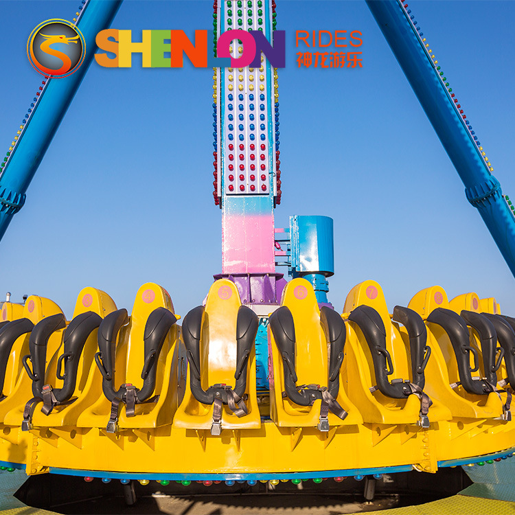 23座上传动b级豪华大摆锤游乐设备摩天轮高空飞翔神州飞碟海盗船