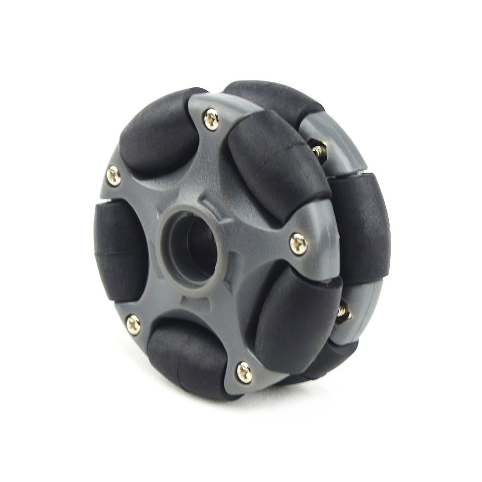 福来轮全向轮 58mm 塑料全向轮 omni robot ros平台全向运动