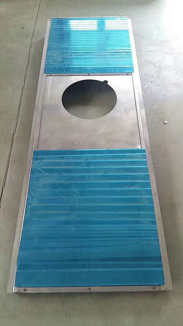 数控机床用钢板式伸缩防尘罩防护导轨防尘罩尺寸定制