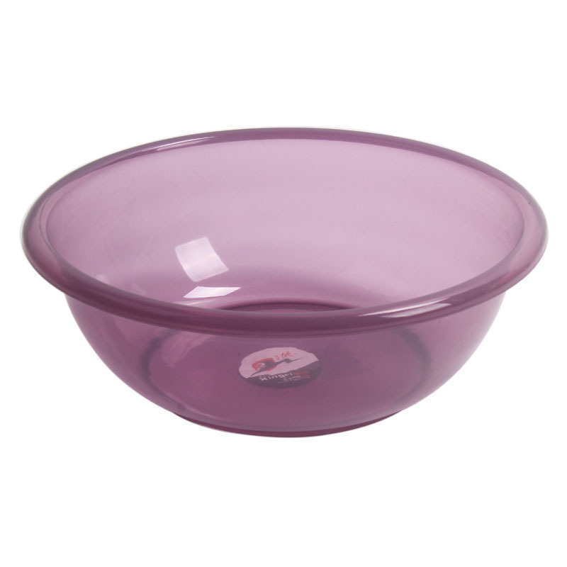 Factory Direct Supply Extra Thick Transparent Plastic Washbasin Small High Transparent Washbasin 0337