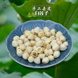 白莲子1千克起 大货批发福建建宁去皮去芯莲子不熏硫莲米量大从优