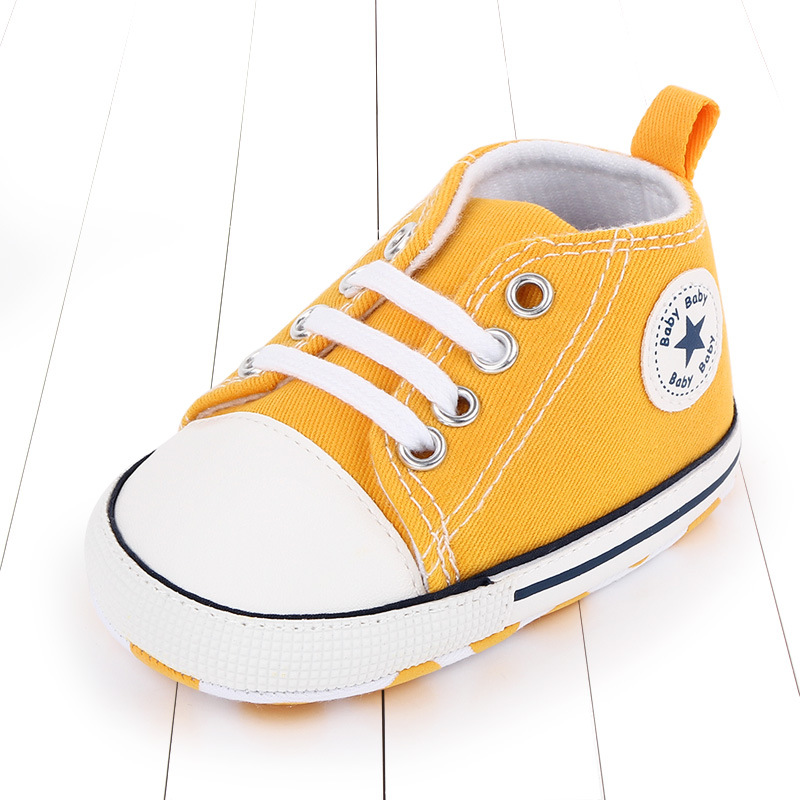 baby shoe Baby's Shoes Spring and Autumn 0-1 Years Old Men's and Women's Baby Leisure Canvas Toddler Shoes Babyshoes 2486 Total