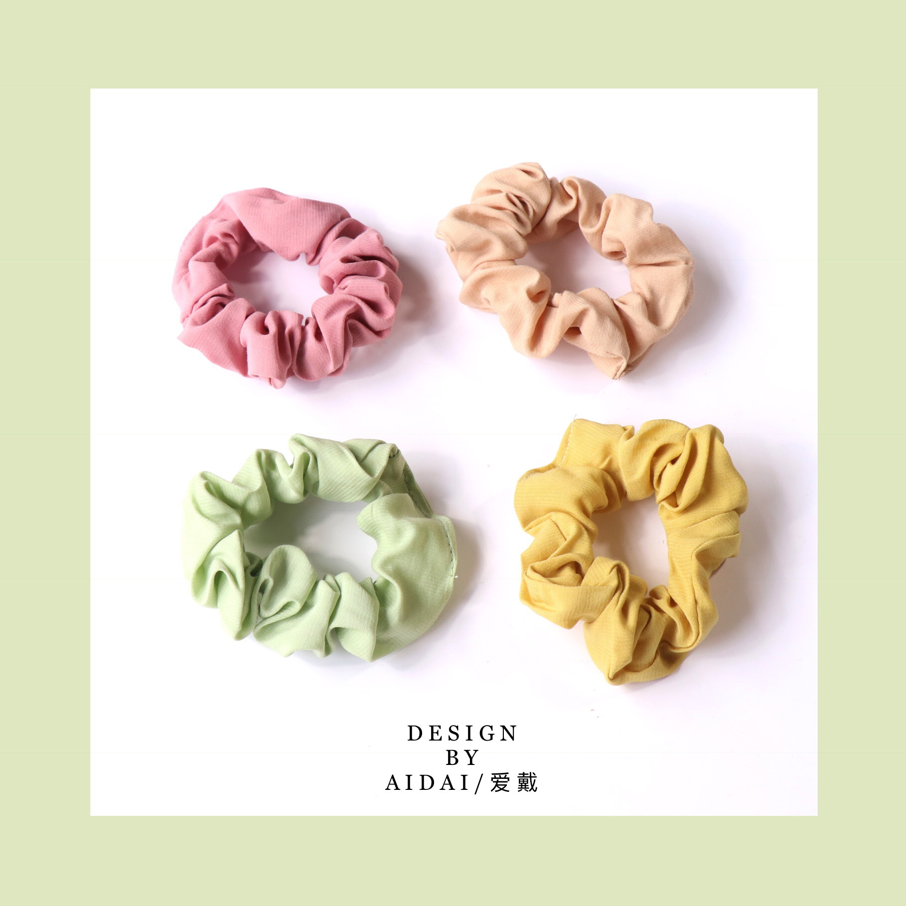 简约百搭大肠小清新发圈学院森系头绳少女丸子头发饰韩版ins皮筋