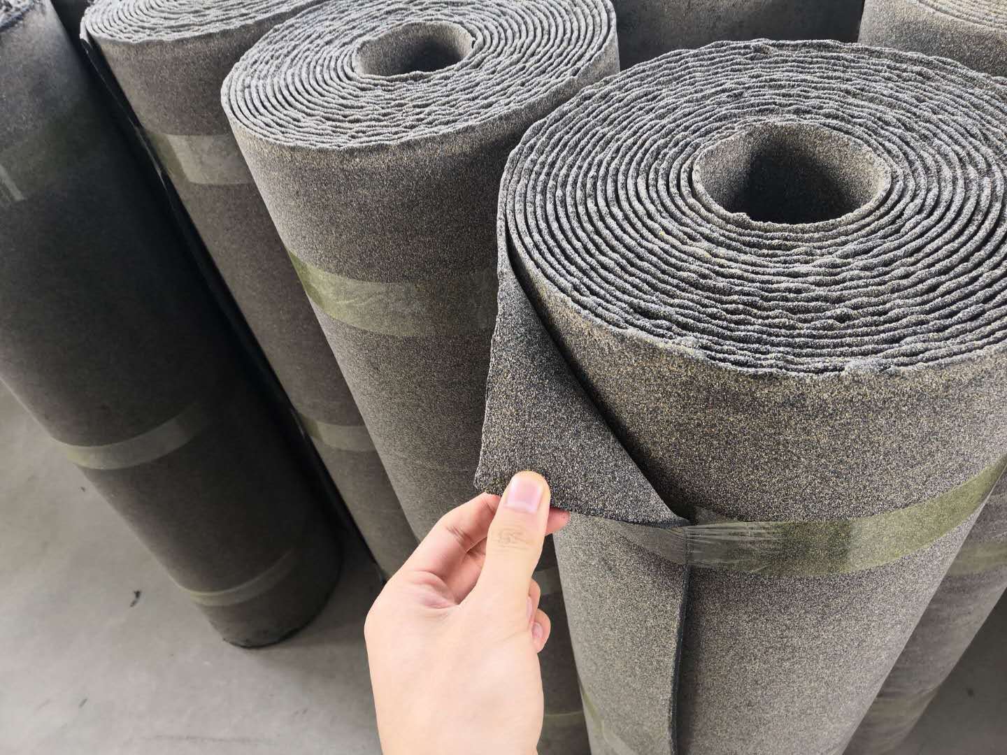 两米宽幅双面砂高聚物改性沥青防水卷材铁标双面沙道桥用防水卷材