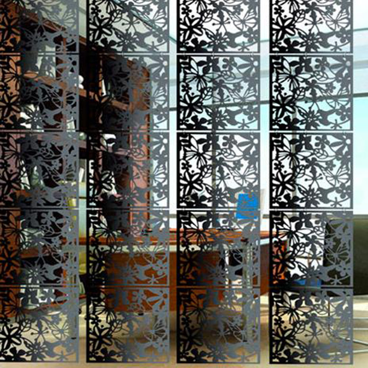 Creative Simple Hanging Screen Carved Hollow Decoration Hanging Panel Matte Wall Stickers Hotel Screen Entrance Door