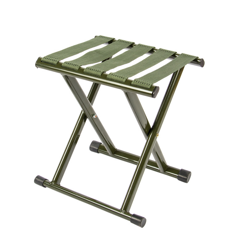加厚款军绿折叠马扎户外钓鱼板凳便携式烧烤马扎户外写生马扎批发