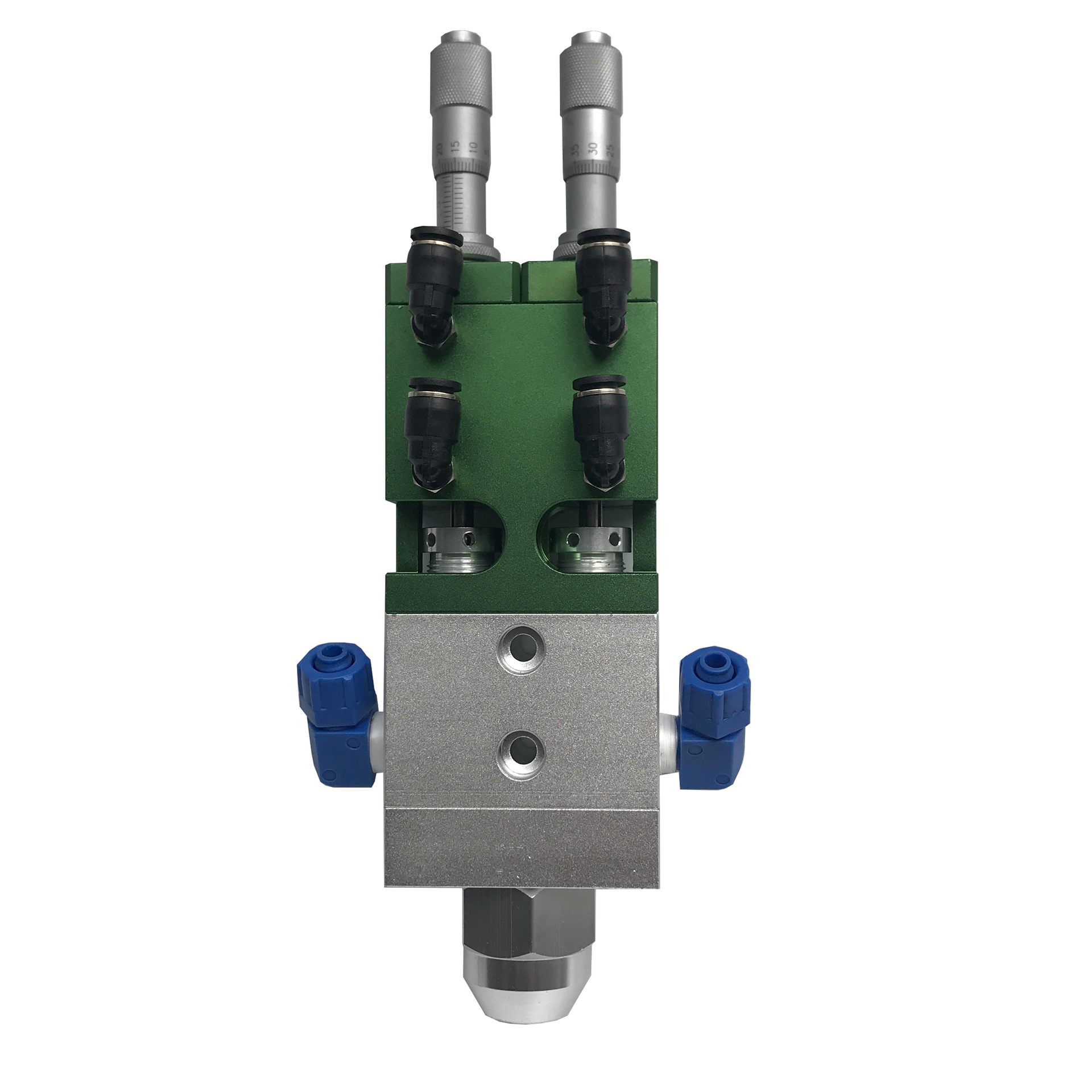 新款716双液点胶阀 适用各种ab胶水 顶针式 可调ab胶点胶阀