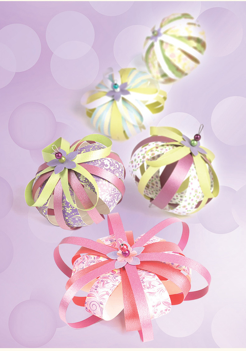 儿童益智玩具手工diy制作材料包603962缤纷彩球包花球绣球包