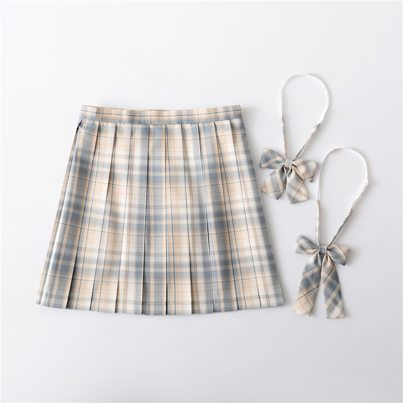 初高中学院风jk格子裙温柔一刀半身裙女jk制服裙日系软妹班服裙