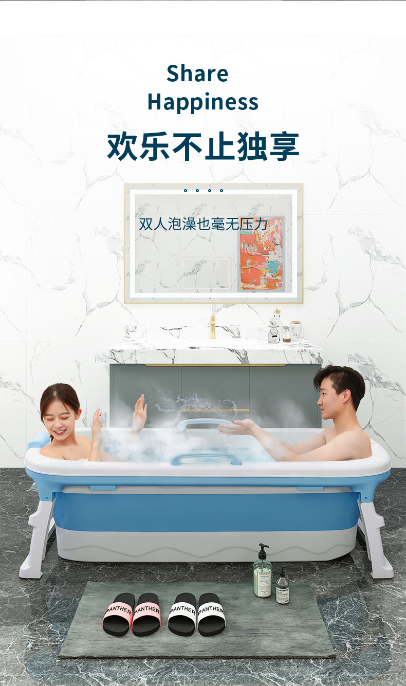 泡澡桶大人折叠浴缸浴桶家用全身可汗蒸两用神器洗澡桶浴盆熏蒸桶