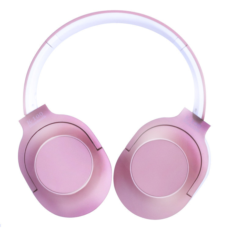 gkb029 可折叠拉伸印复杂图案 蓝牙头戴式耳机 fm bluetooth v5.