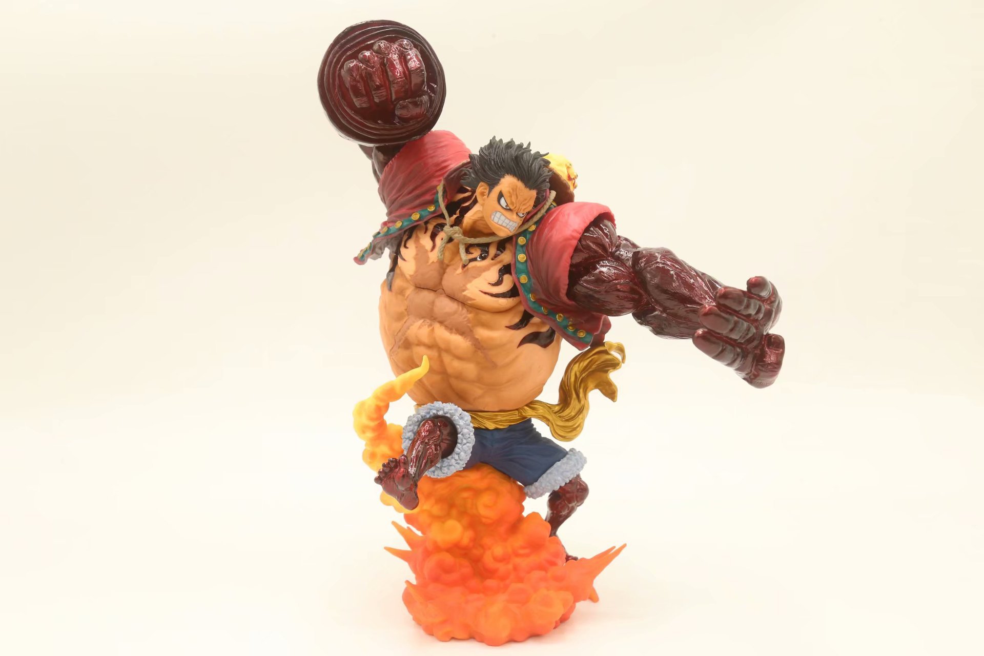 海贼王 造型王 四档路飞 猿王枪 一番赏 4档路飞盒装 手办模型