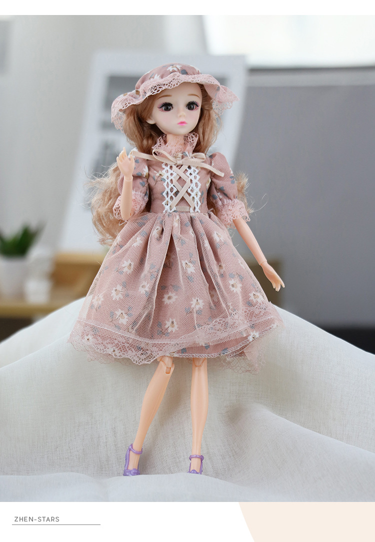 换装娃娃bjd洋娃娃女孩玩具儿童过家家玩具礼盒套装玩具货源批发