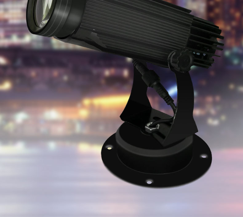 logo投影灯20w30w高清旋转射灯商店招牌广告投影灯舞台店面led灯