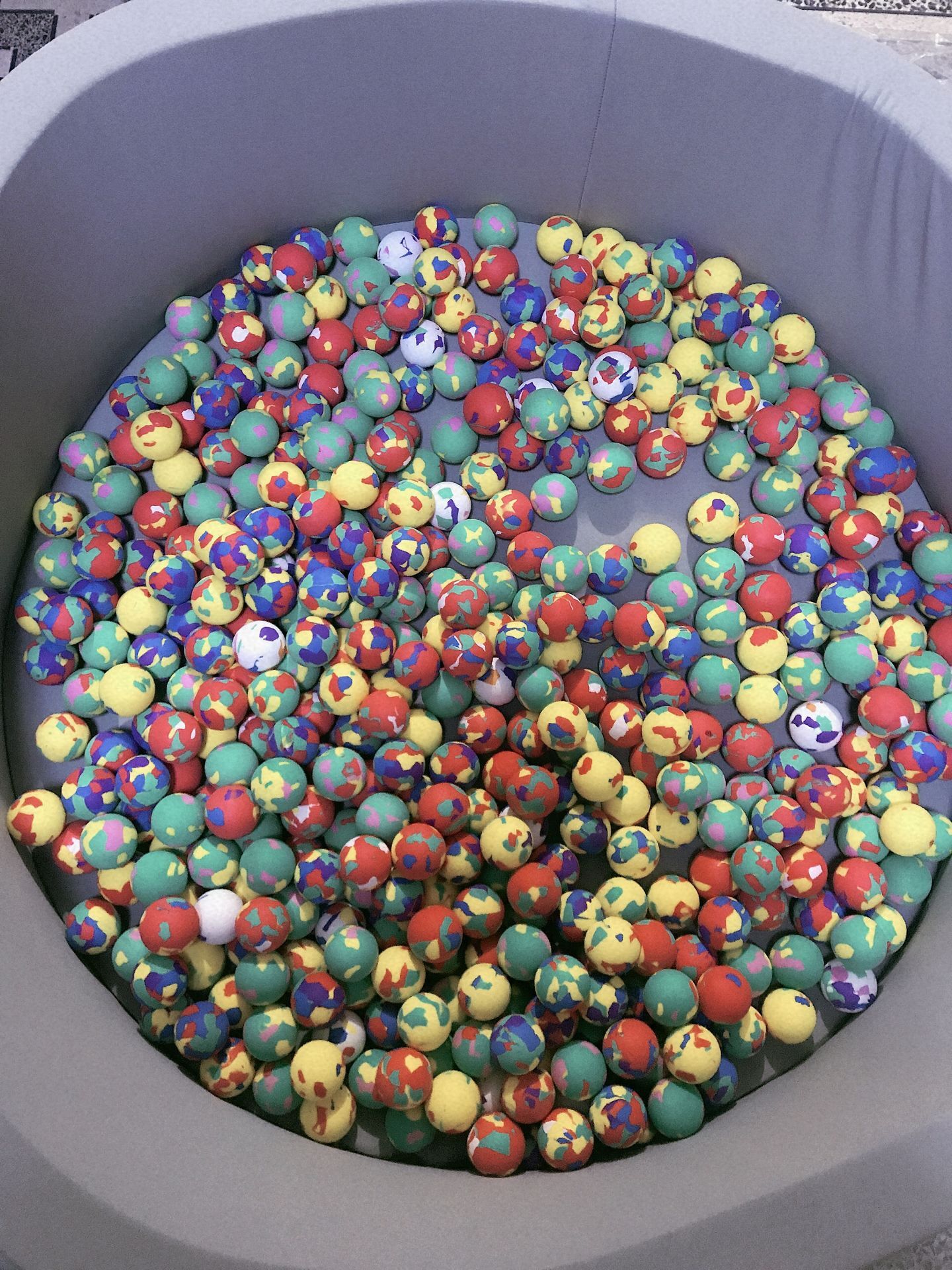 淘气堡球/实心彩色海绵eva球 /弹力球子弹球玩具球