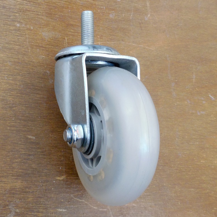 杆4透明透明万向轮丝万向万向轮万向轮透明轴承万向双轴万向轮透