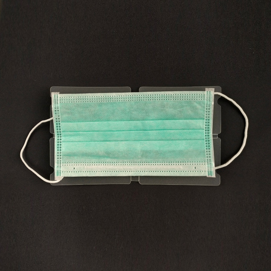 口罩暂存夹可折叠便携 全新食品级小巧易清洗 口罩收纳夹直销