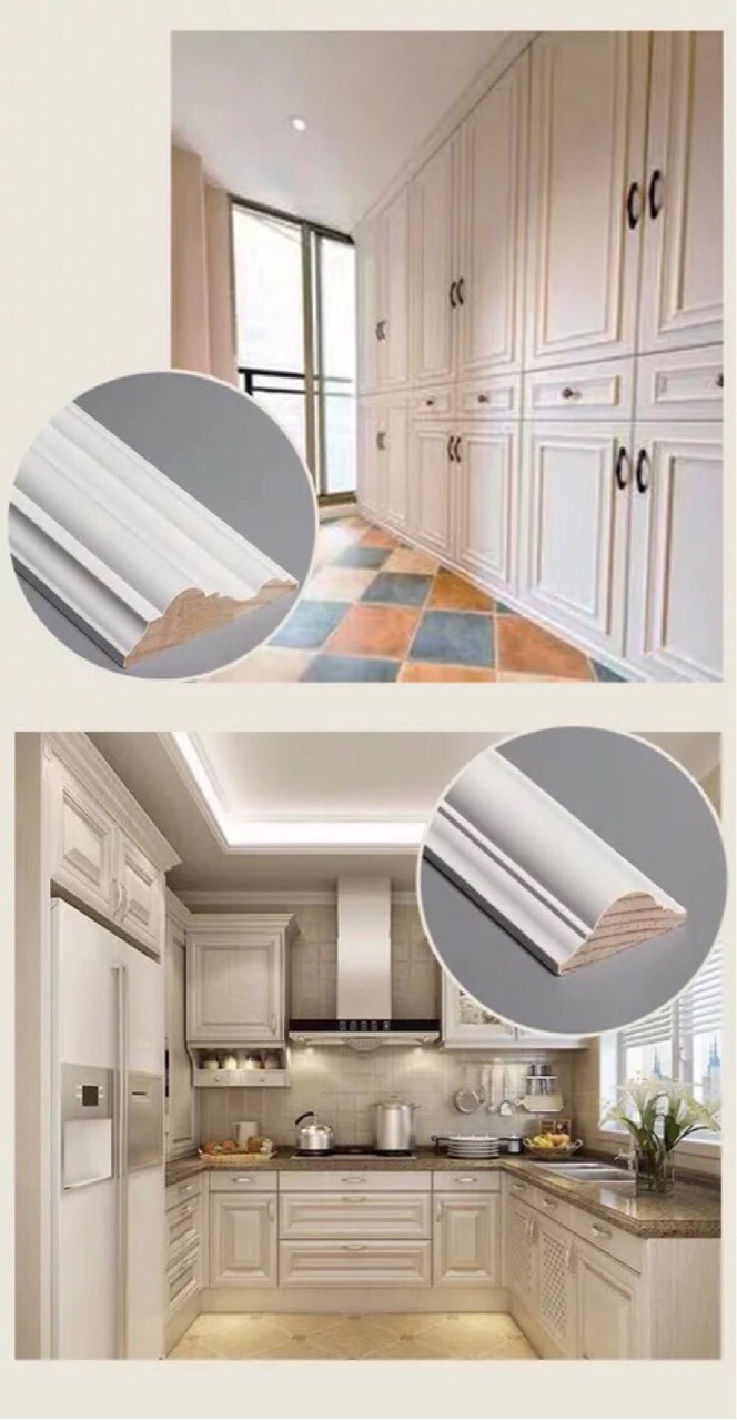 新款装饰罗马实木线条批发 厂家直销定制 中式吊顶柜门装修木线