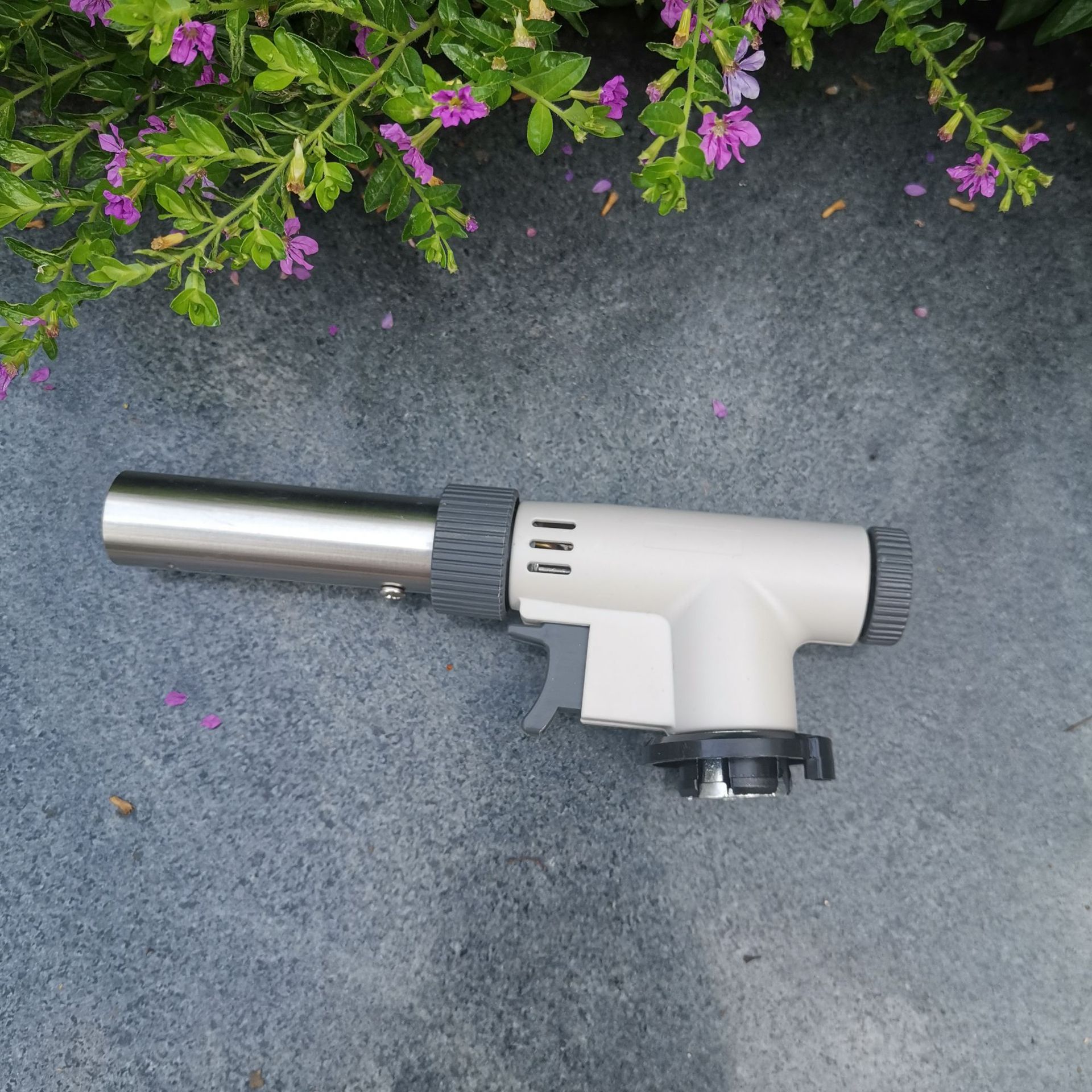 新款zt08铜心户外 焊枪 便捷卡式喷枪 烧烤点炭小喷火枪 可倒火