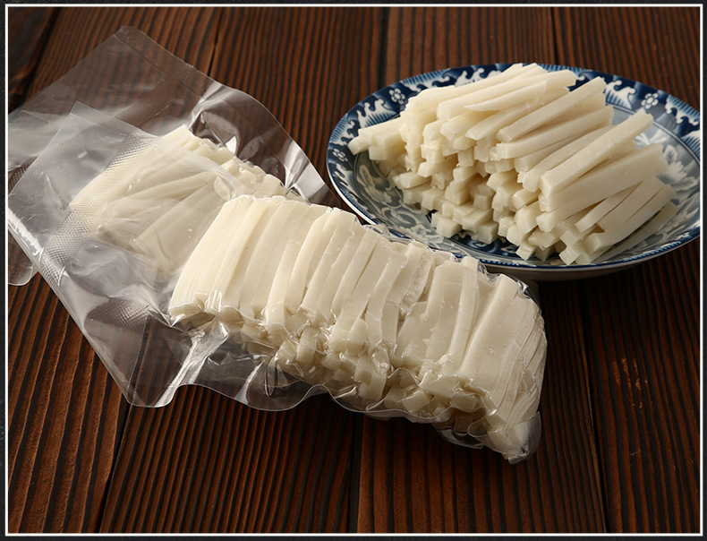 【缘园元厂家直供】年糕丝 真空包装250g 东北大米年糕