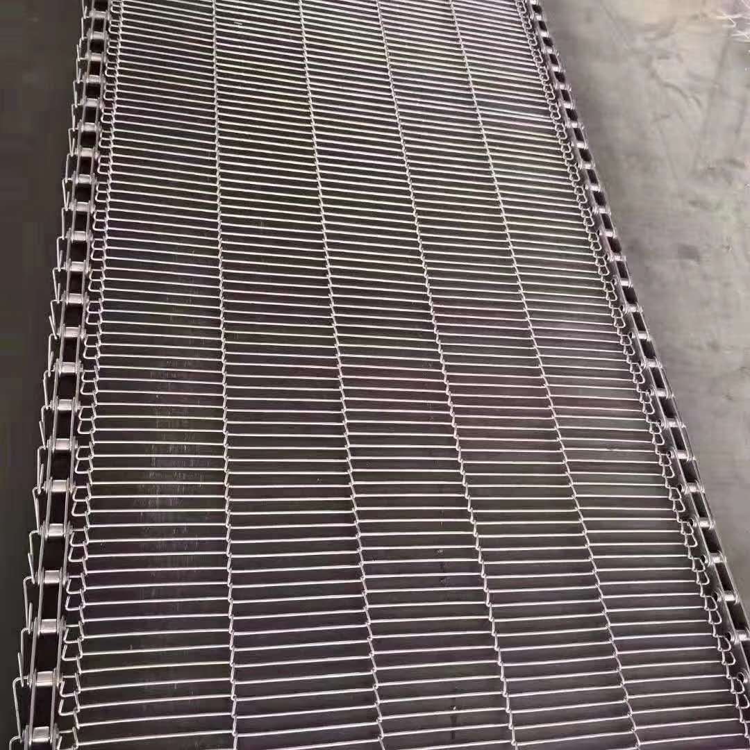 厂家直销304不锈钢乙字型网带食品级乙型输送带一字网非标制作