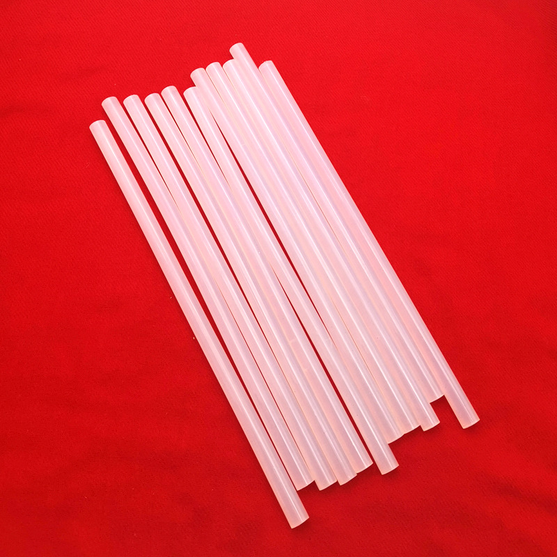 手工胶棒热熔胶7mm11胶条diy饰品配件材料高粘透明家用塑料热融棒