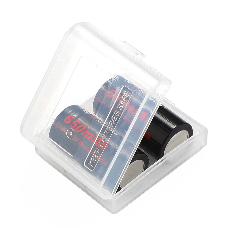 1节 rcr123电池16340锂离子电池650容量3.0v手电筒相机摄像机电池