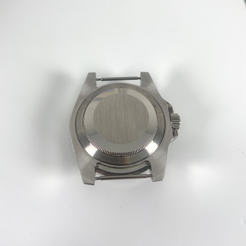gmt手表配件不锈钢表壳40mm适用eta2836中国明珠3804 2836 机芯