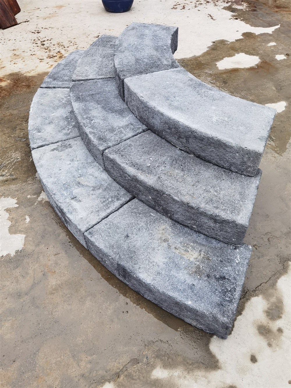 老石板120030080仿古条石武康紫石旧石板老条石老台阶