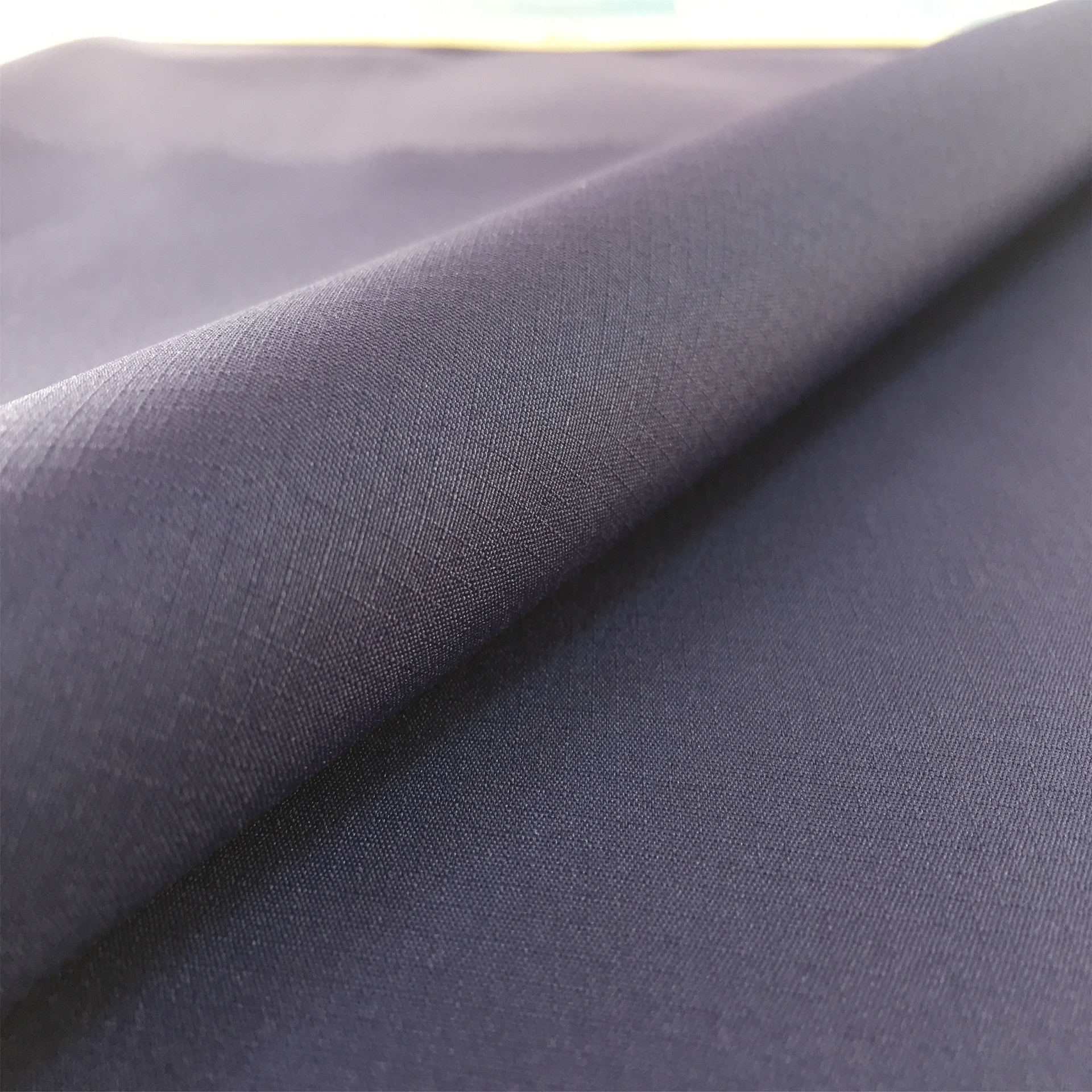 2格子春亚纺贴膜三合一复合特立可得tricot防水防风户外面料