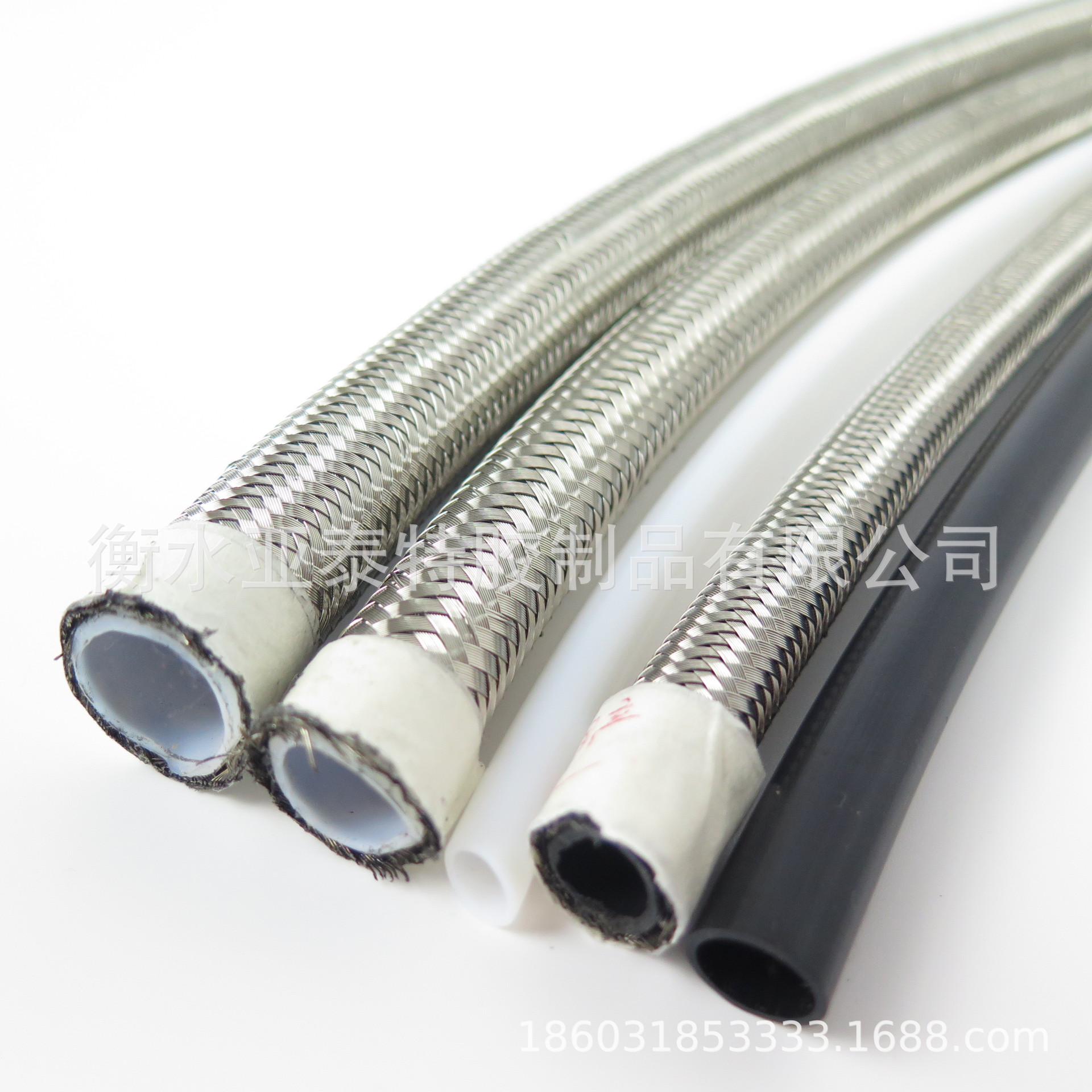 深度订制304不锈钢sae100 r14模温机油管