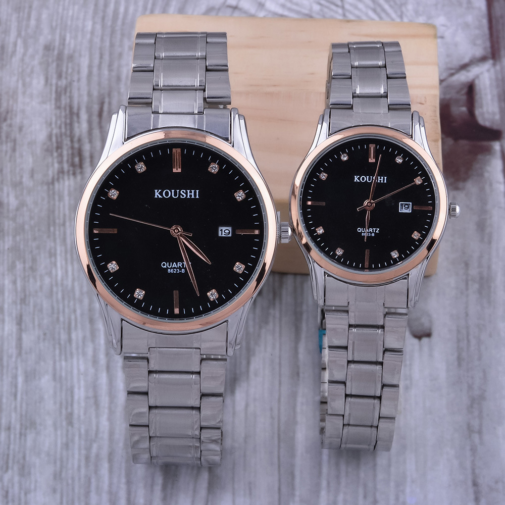 欧美精美商务礼品套装男士时尚大气锌合金防水手表父亲节礼品批发