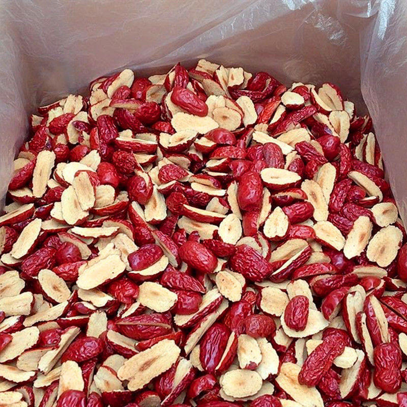 新疆若羌红枣干 无核软枣条切片枣肉阿胶糕用 食品厂专用烘焙批发