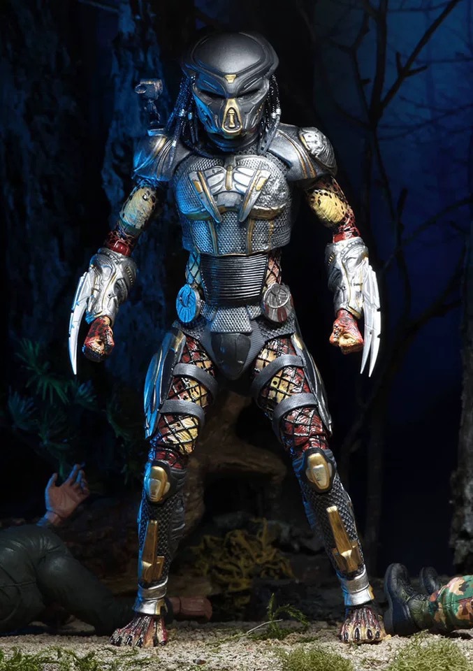 贼好玩动漫外贸neca铁血战士2018豪华版7寸手办可动人偶模型玩具