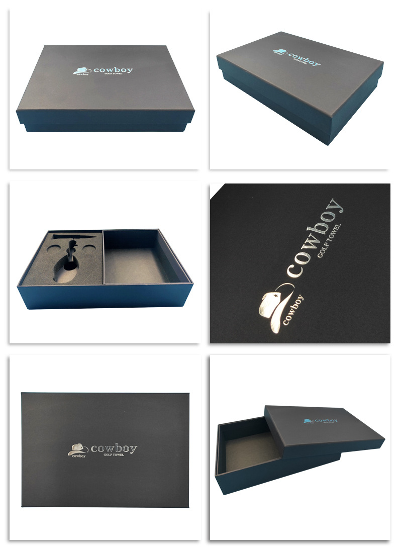 多功能钥匙扣包装盒定做 钥匙卡套盒内置黑色eva特硬钥匙扣礼品盒