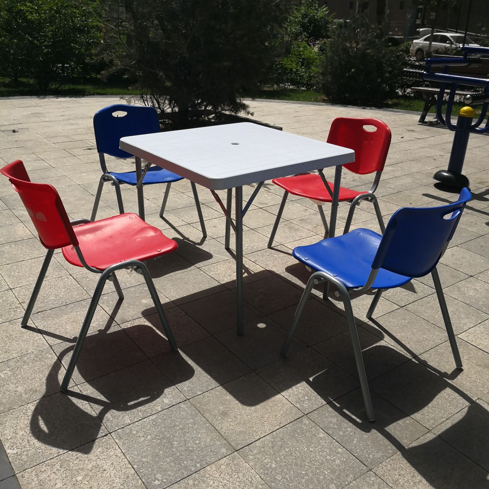 摆地摊桌子 折叠桌 大排档桌子 折叠方桌 防水耐脏 省运费