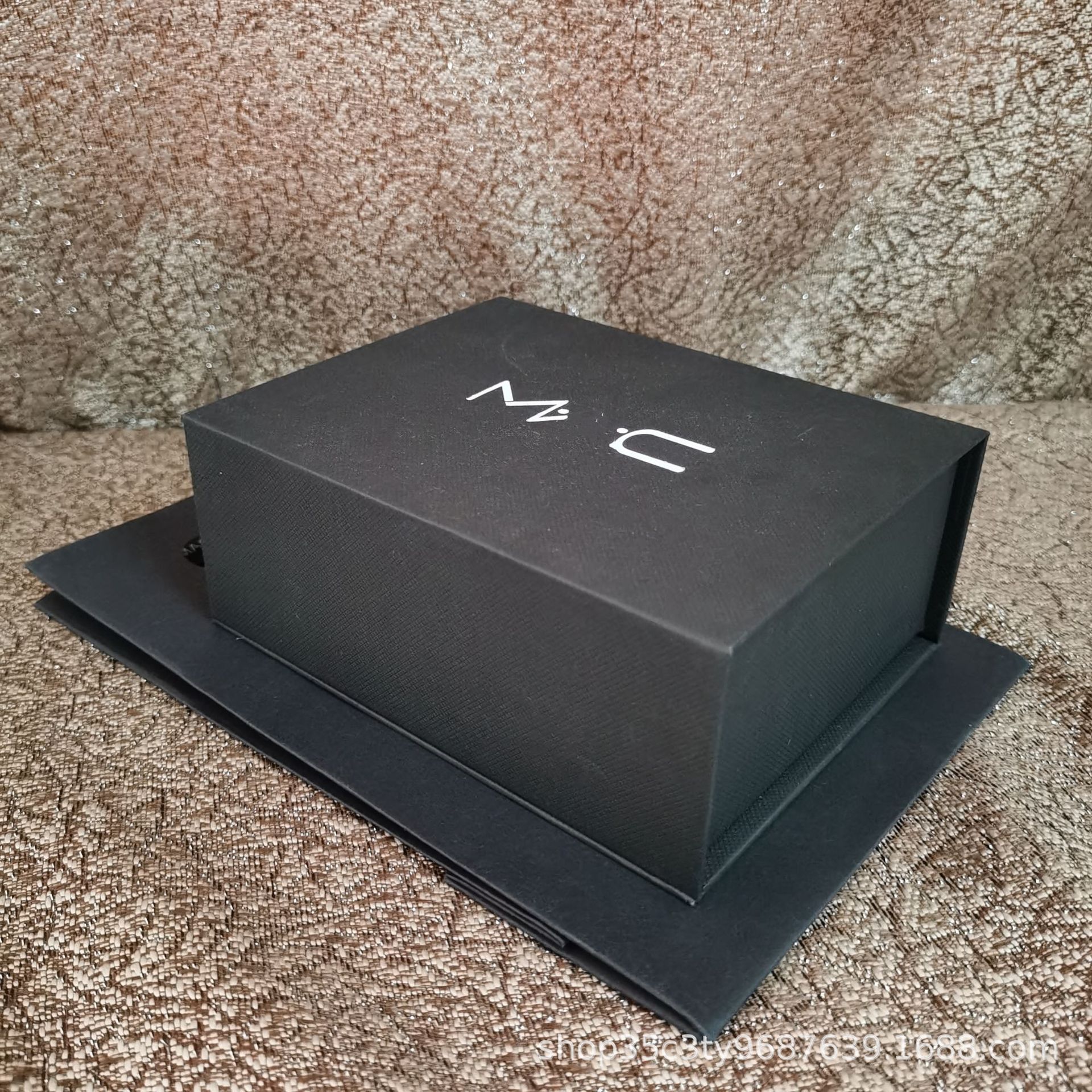 mac魅可香水包装盒空盒子购物袋 子弹头小辣椒翻盖口红唇膏礼品盒