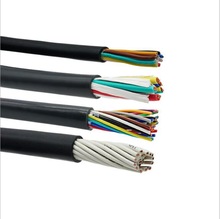 卓众牌现货供应黑色软护套线RVV14芯1.0平方国标线缆电源线可拆零